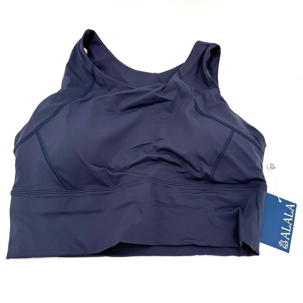 Alala Navy Blue Sports Bra New with Tags Size XL